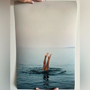 Fine art paper Legs in Water print